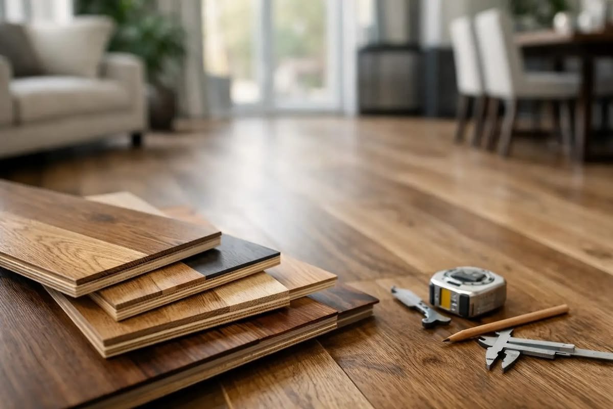 Hardwood Flooring & Ambient Lighting Remodel